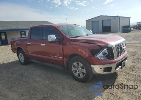 2018 Nissan Titan Sv из США, поврежденный, VIN 1N6AA1E51JN541703